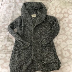 Abercrombie and fitch oversized cardigan with hood. Size small